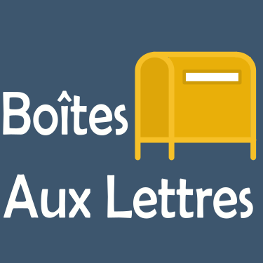Boite aux Lettres La Poste Jaune , Large / ROSE BUNKER